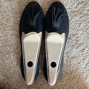 Rothy’s Loafers in Black Diamond - Merino
